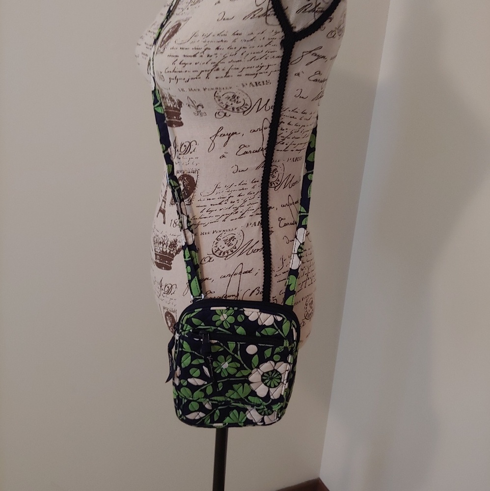 Vera Bradley  small crossbody ~Luck you pattern